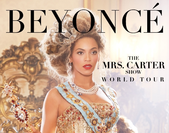 Beyoncé to Embark on ‘The Mrs. Carter Show World&nbsp;Tour’