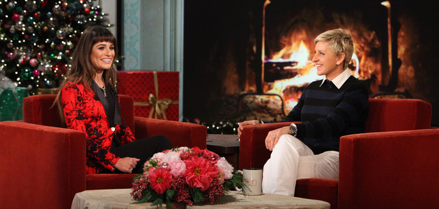 Lea Michele performs “Cannonball” on ‘Ellen’